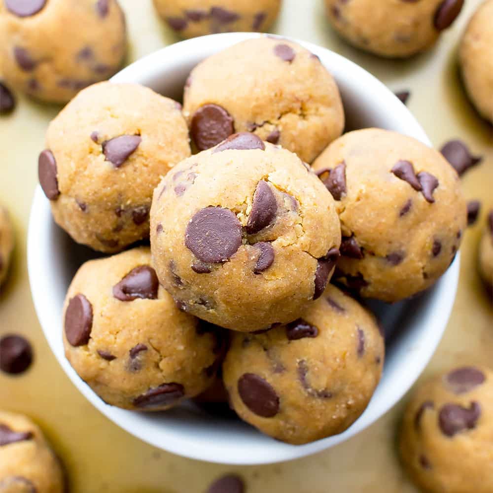 No-Bake Cookie Dough Bites